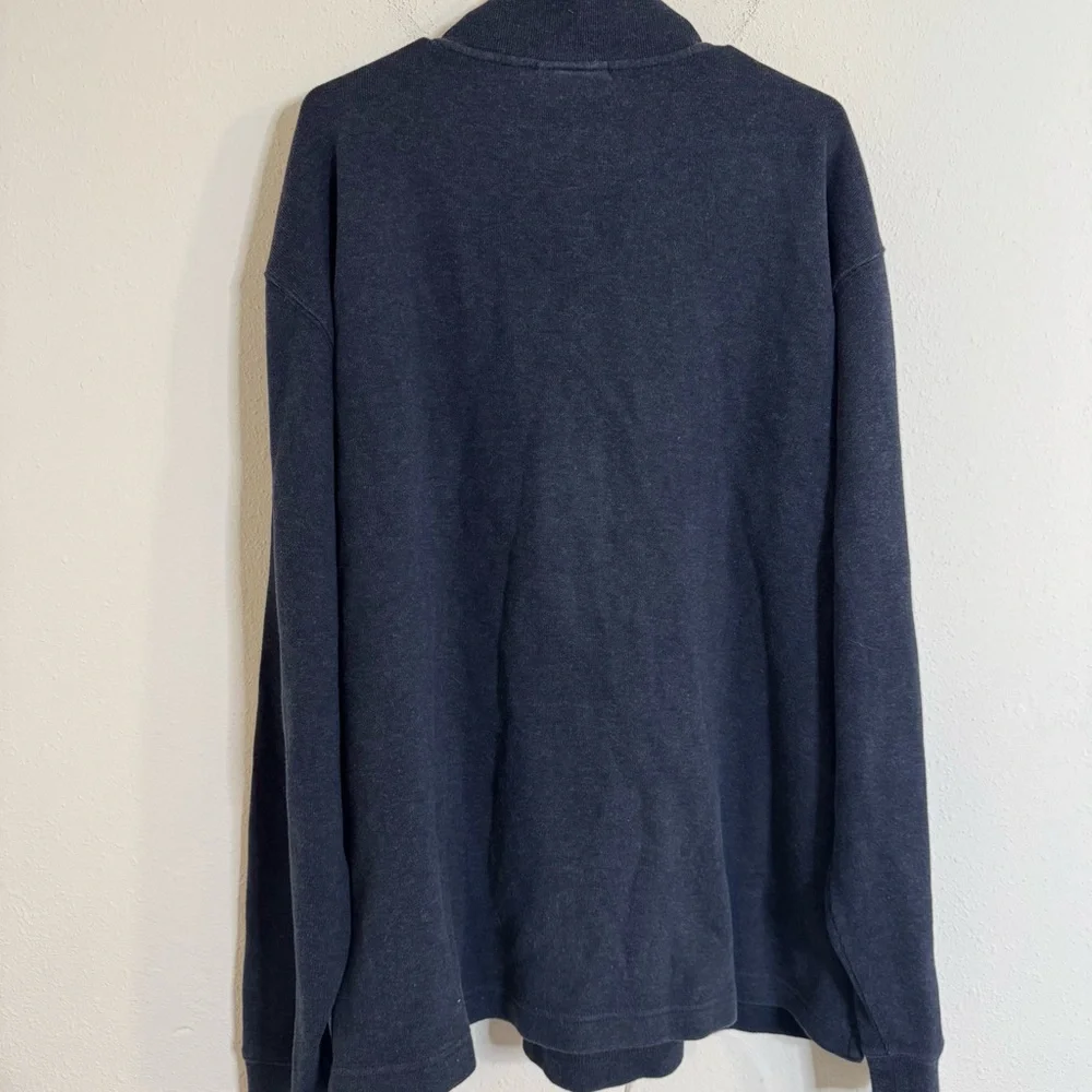 Rodd & Gunn Calderwell wool knit quarter zip sweater
